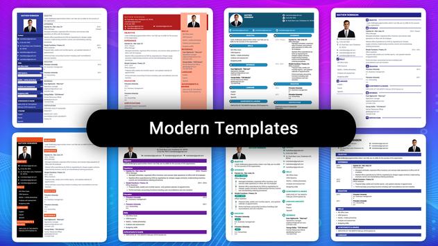 Resume Builder App, CV maker تصوير الشاشة 6