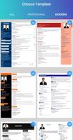 Free CV Maker & Resume PDF Maker Plakat