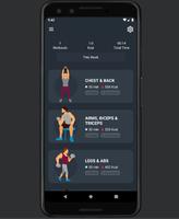 Dumbell Home Workout poster