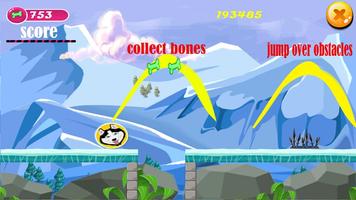 Super Husky Ice Ball Adventure poster