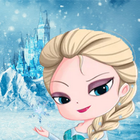 bublle  princess ice : Frozen Land : Ice Queen icône