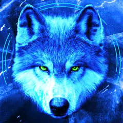 Ice Wallpaper + Keyboard: Wolf XAPK download