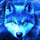 Ice Wallpaper + Keyboard: Wolf APK