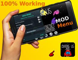 Skins for among us Mod Menu v2(guide) ảnh chụp màn hình 1