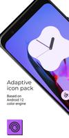 Dynamic Material You icon pack постер