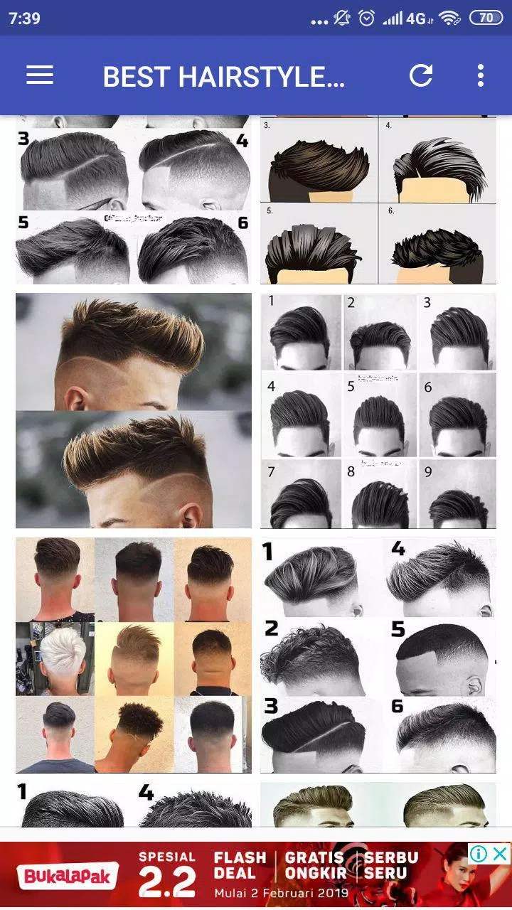 Boys Men Hairstyles and Boys Hair cuts NEW 2019 APK untuk Unduhan Android