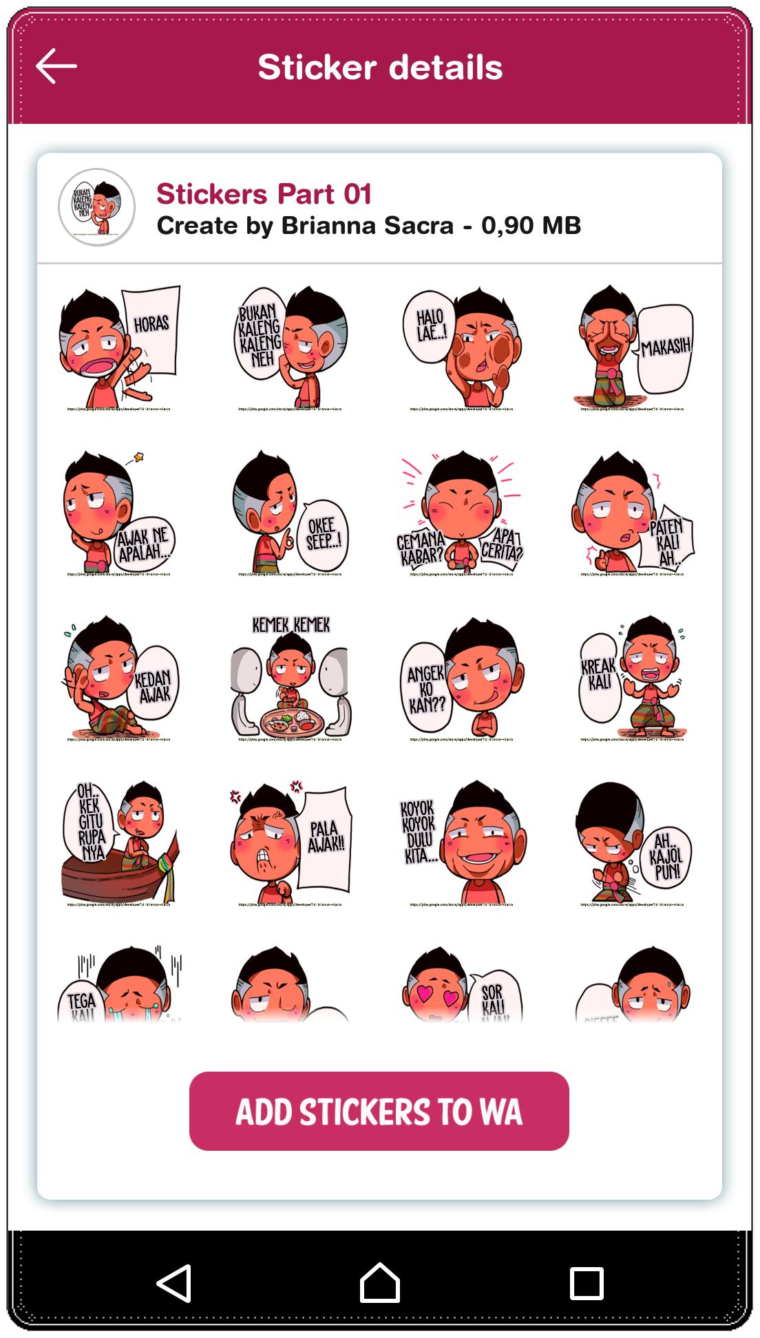Stiker Batak Medan Lucu Wastickerapps For Android Apk Download Stiker Batak Medan Lucu Wastickerapps For Android Apk Download