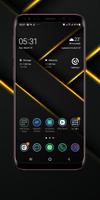 Black Gold Wallpaper الملصق