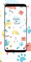 Cute Kawaii Wallpaper تصوير الشاشة 1