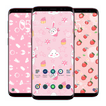 ”Cute Pink Wallpaper