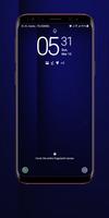 Dark Blue Wallpaper Cartaz