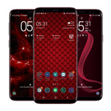 Dark Red Wallpaper icono