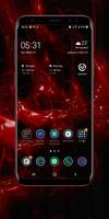 Dark Red Wallpaper Plakat