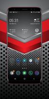 Red And Gray Wallpaper screenshot 2