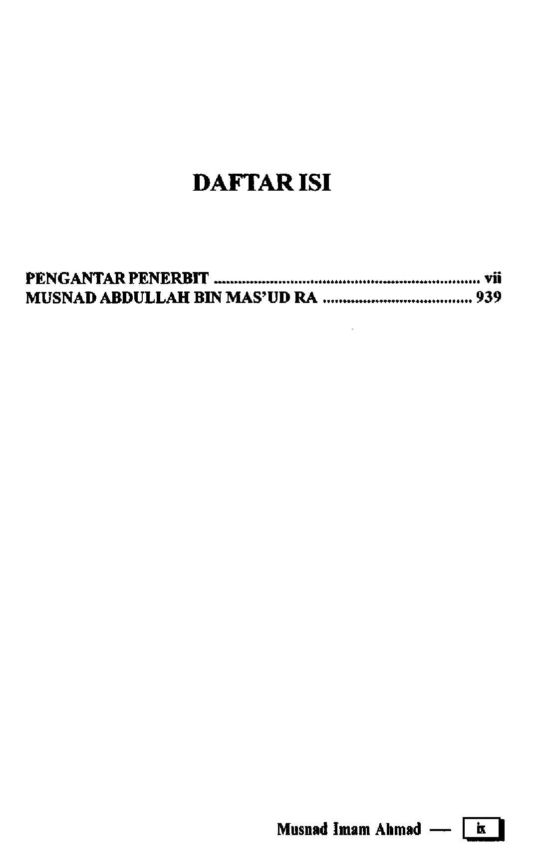 Musnad Imam Ahmad Jilid 3 18