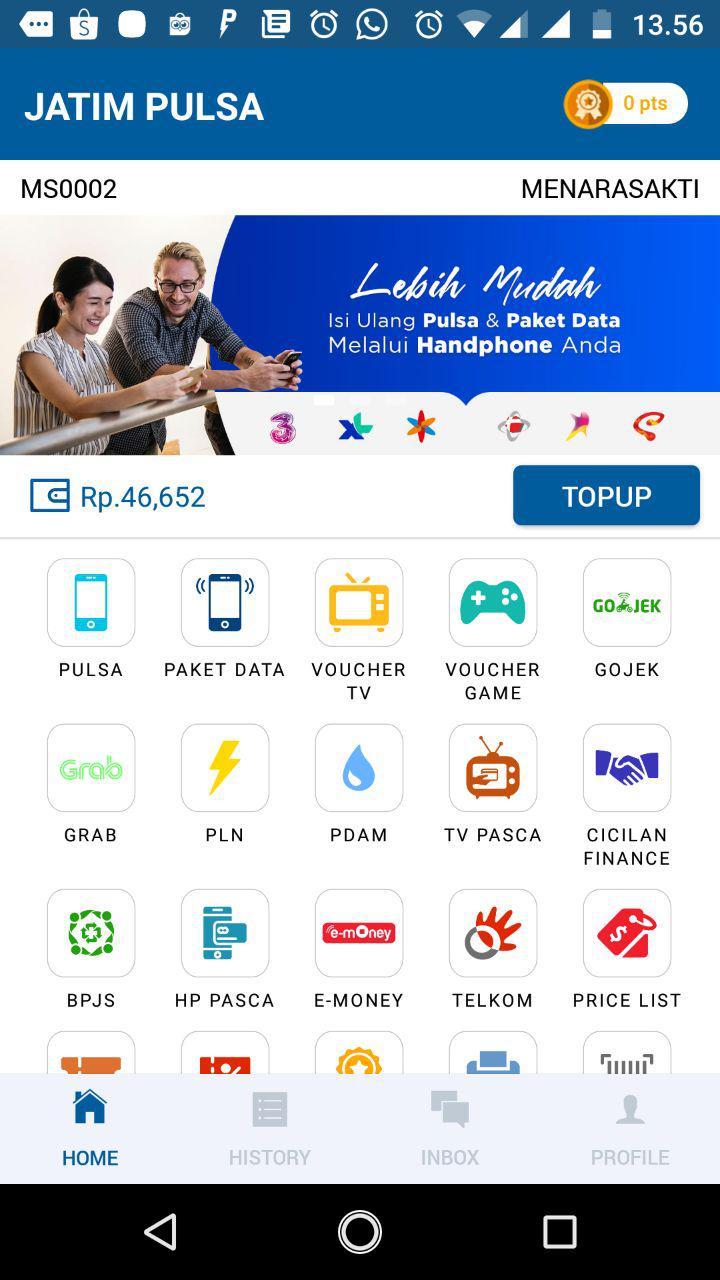 JATIM PULSA (PPOB, Pulsa, Paket Data) fÃ¼r Android - APK ... - 