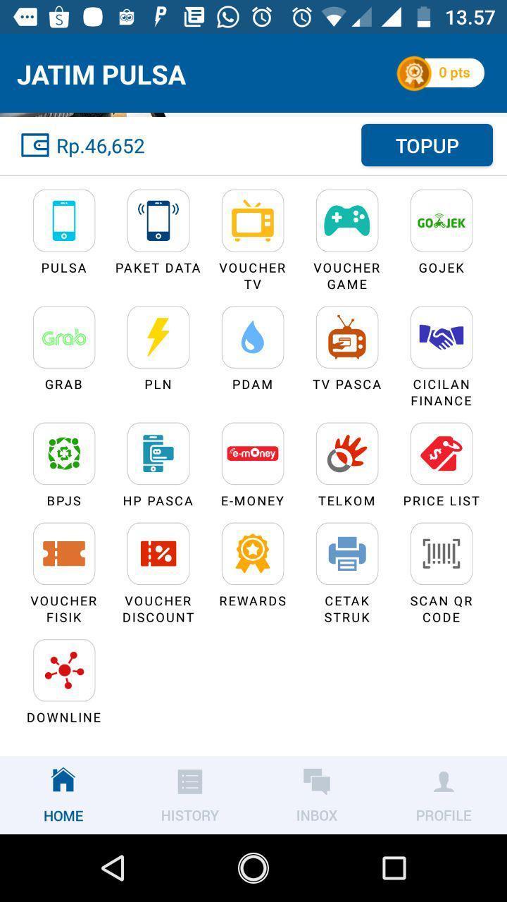 JATIM PULSA (PPOB, Pulsa, Paket Data) fÃ¼r Android - APK ... - 