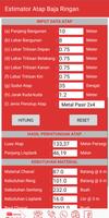 Estimator Atap Baja Ringan capture d'écran 1