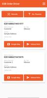 برنامه‌نما ESB Order Driver عکس از صفحه