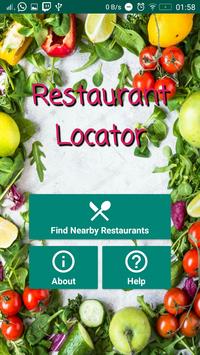 Restaurant Locator 截图 2