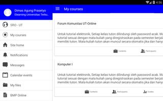 UT Online Mobile Learning V 3. capture d'écran 3