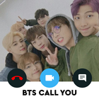 💞 BTS Call You - Fake Video Voice Call with BTS icône