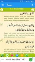 برنامه‌نما Al Quran and translations of Indonesia عکس از صفحه
