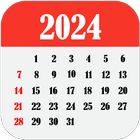 ikon Kalender 2024 Indonesia
