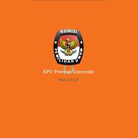 Hasil Pemilu KPU Prov Gorontalo Plakat