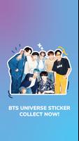 BTS Universe Story New Sticker Affiche