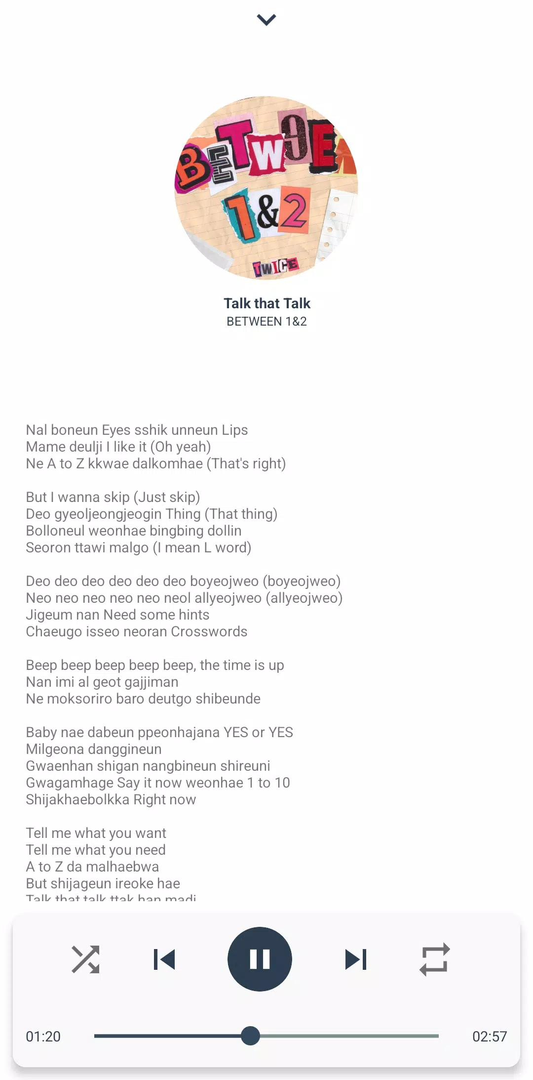 Twice Lyrics - Kpop Music Song 2019 APK for Android Download