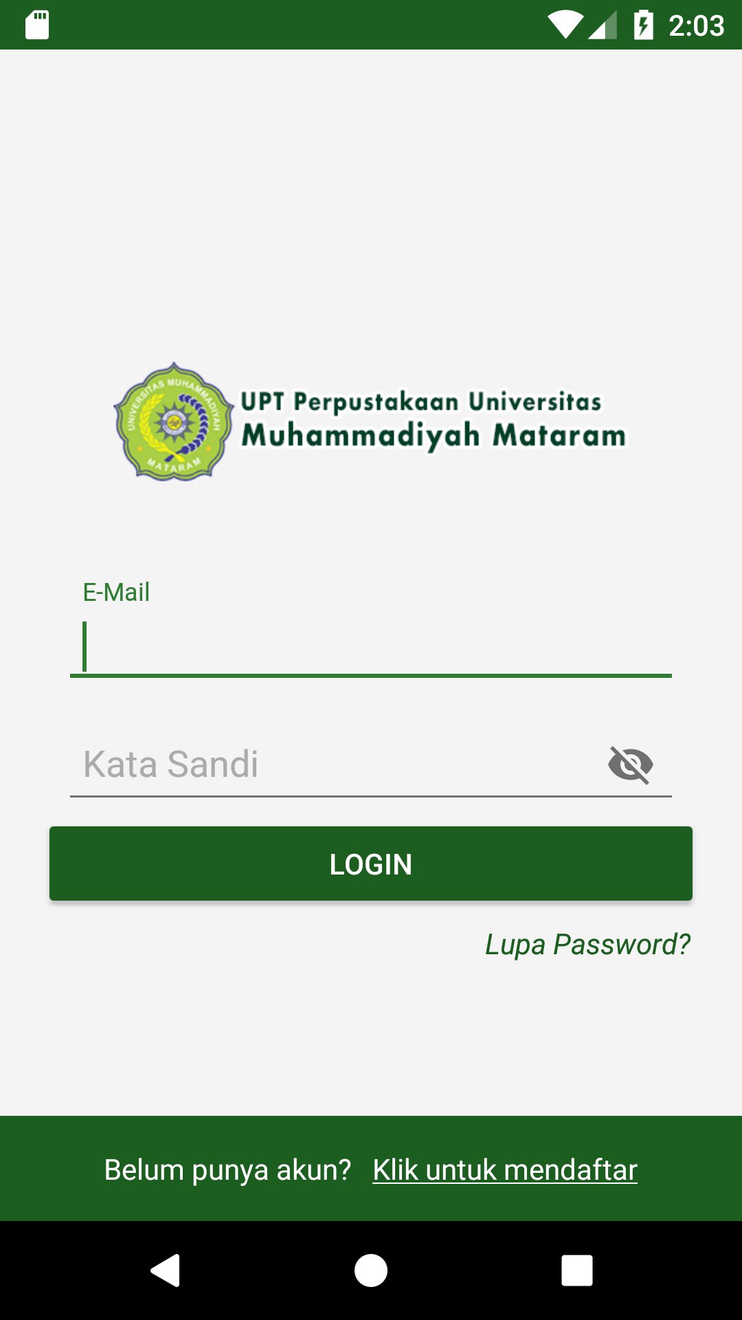 Upt Perpustakaan Universitas Muhammadiyah Mataram For Android Apk Download