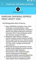 Skrining & Hipnoterapi Depresi Lansia Ekran Görüntüsü 1