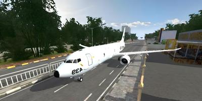Mod Bussid Pesawat Terbang ポスター