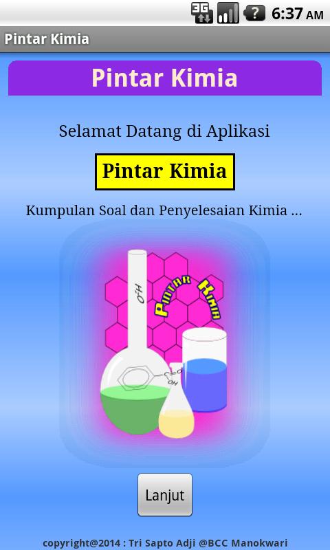 Aplikasi Untuk Menjawab Soal Kimia