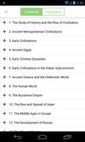 برنامه‌نما History of World Civilization عکس از صفحه