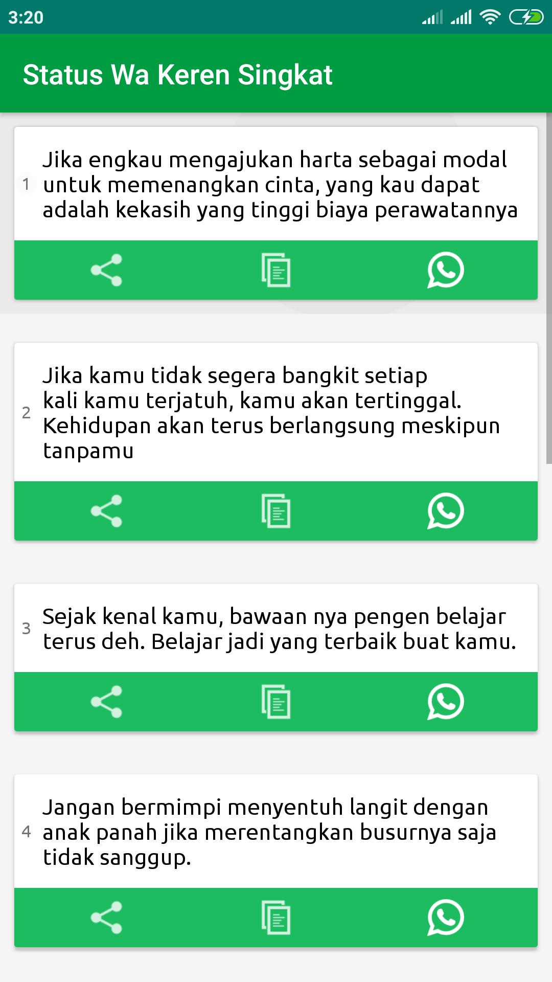 Status Wa Terbaru Lucu Gokil Keren Galau Sedih For Android Apk