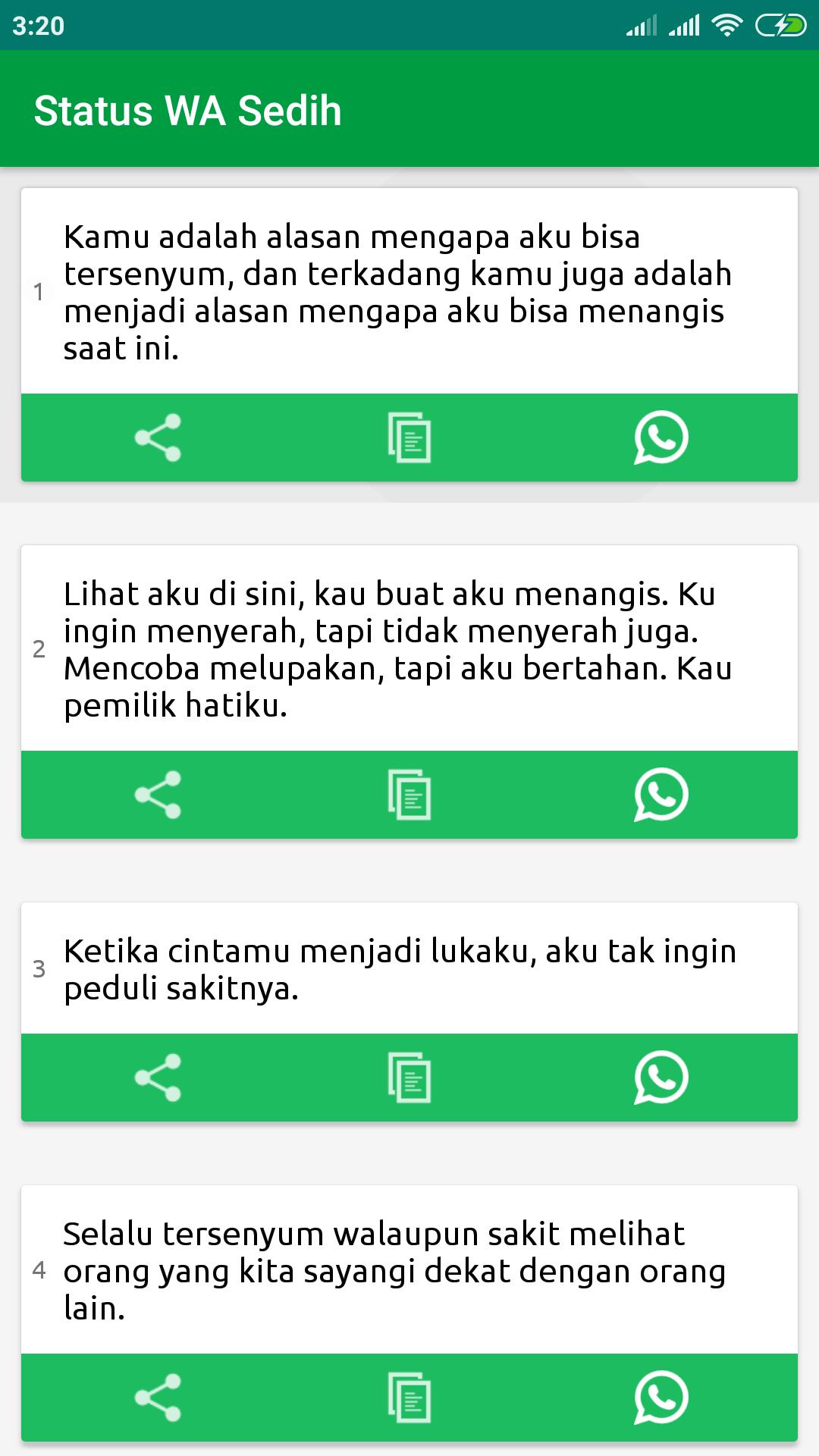 Status Wa Terbaru Lucu Gokil Keren Galau Sedih Para Android Apk