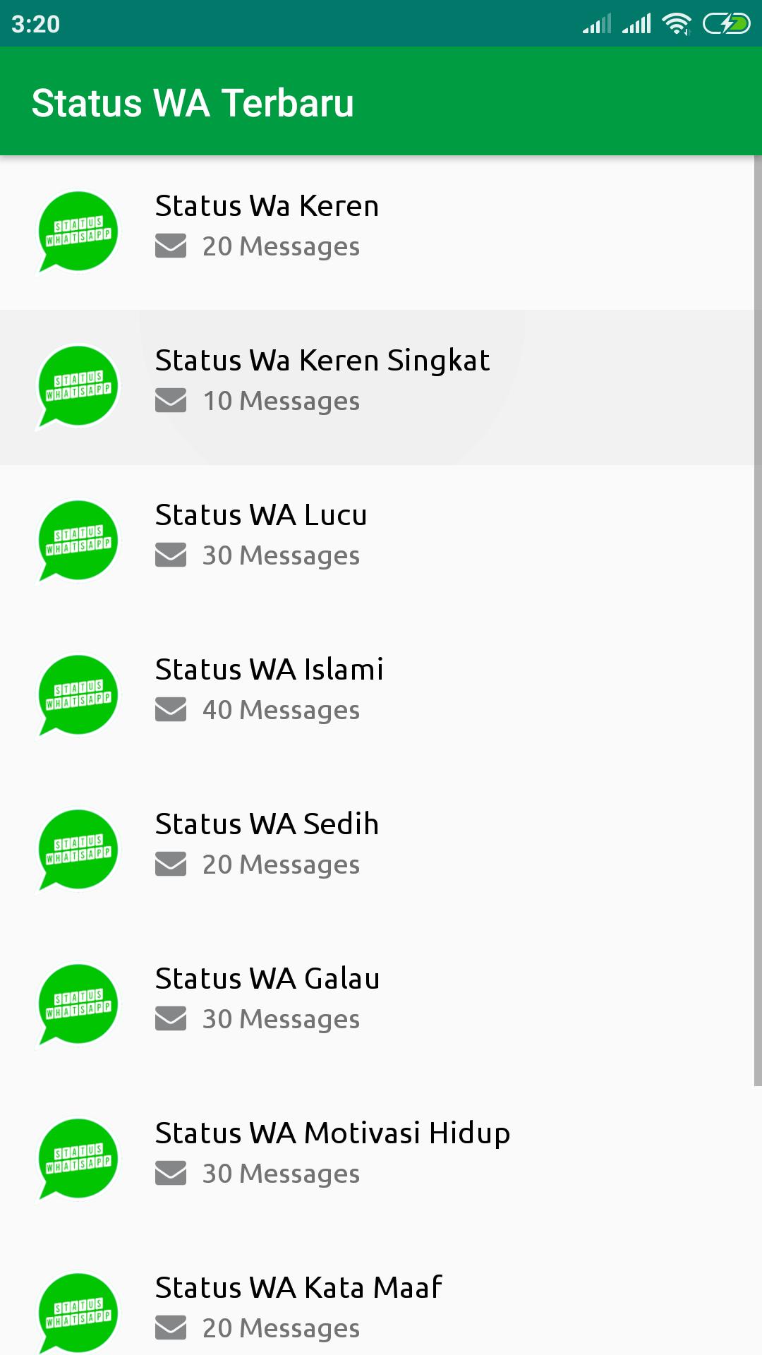 Status Wa Terbaru Lucu Gokil Keren Galau Sedih For Android Apk