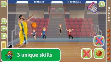 Funny Basketball - Tune Squad capture d'écran 1