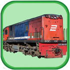 Lokomotif Kereta Api Indonesia আইকন