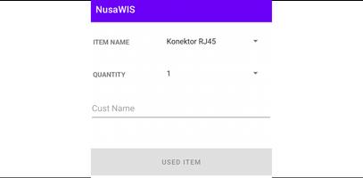 NusaWIS capture d'écran 2