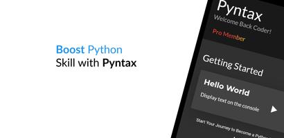 Pyntax: Learn Python Affiche