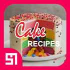 1000 Cake Recipes icône