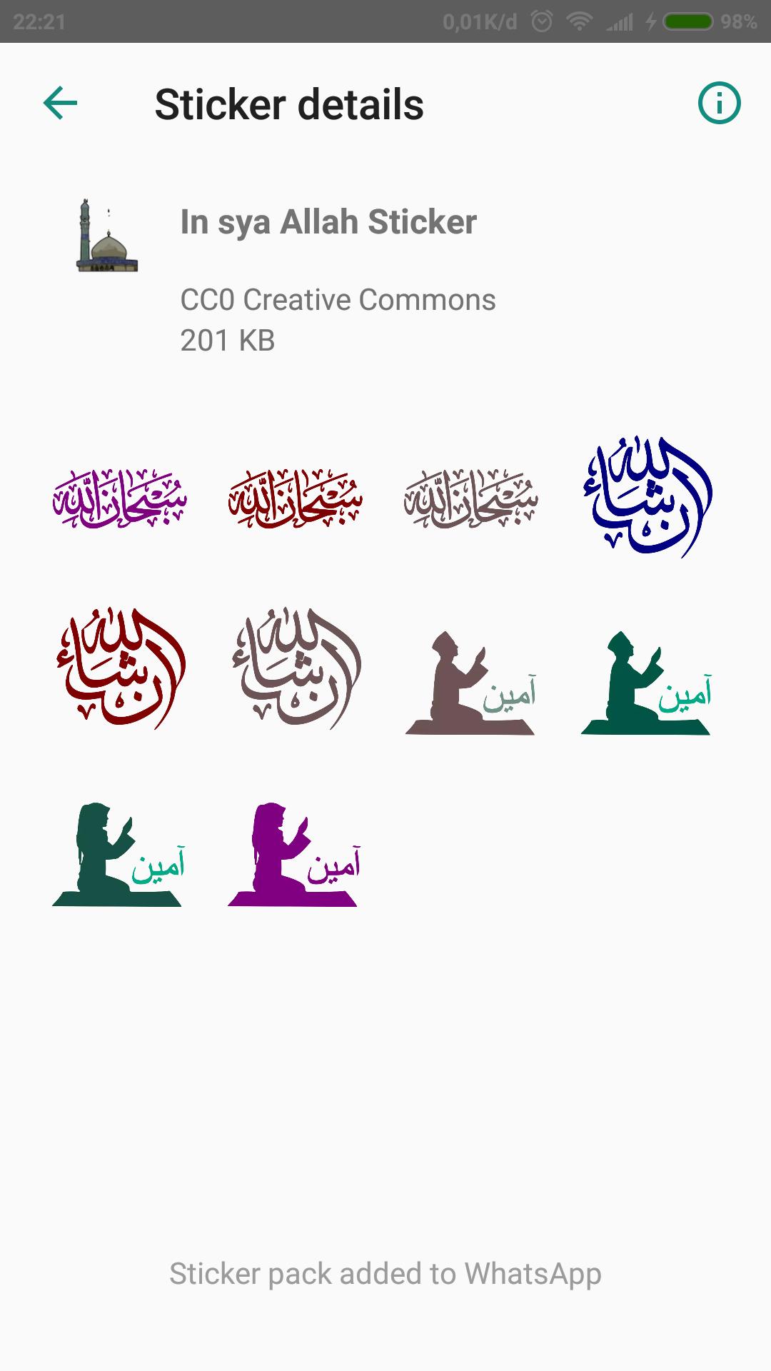Stiker Islami For Whatsapp Wastickerapp For Android Apk Download
