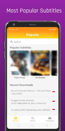 SubDown : Subtitle Downloader for Android - APK Download