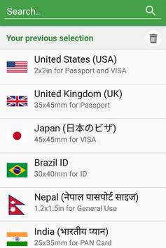 Passport Size Photo Maker - ID Photo Application screenshot 9
