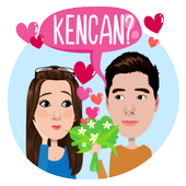 Stiker Romantis Png - Nusagates