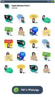 Stiker Muslimah Hijab WAStickerApps screenshot 2