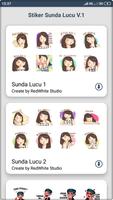 Stiker Sunda Lucu WAStickerApps Screenshot 1